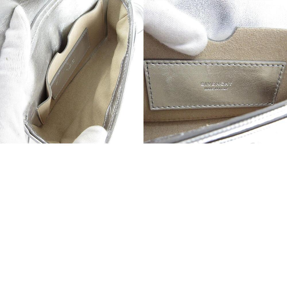Givenchy Silver Shoulder Bag Polyester - image 5